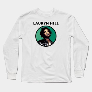 lauryn hill || green Long Sleeve T-Shirt